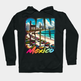 Cancun Mexico Summer Vacation Hoodie